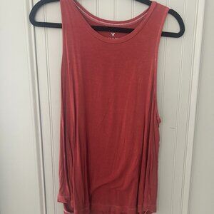 American Eagle Rust Soft and Sexy Tank Size Large